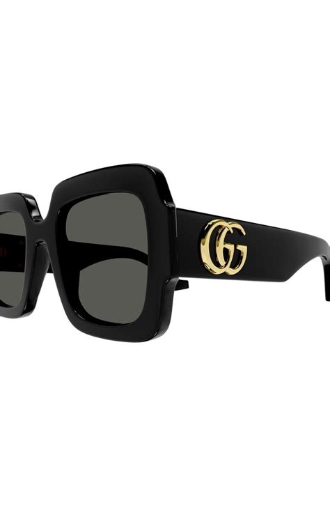 gucci sunglasses with tiger logo|Gucci 50mm square sunglasses.